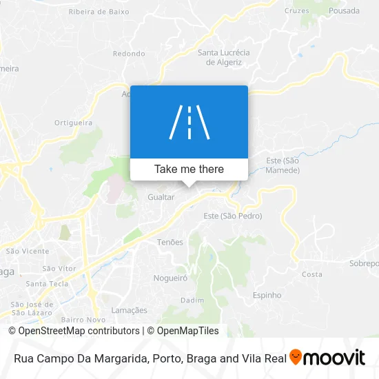 Rua Campo Da Margarida map