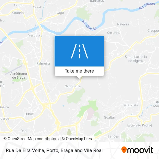 Rua Da Eira Velha map