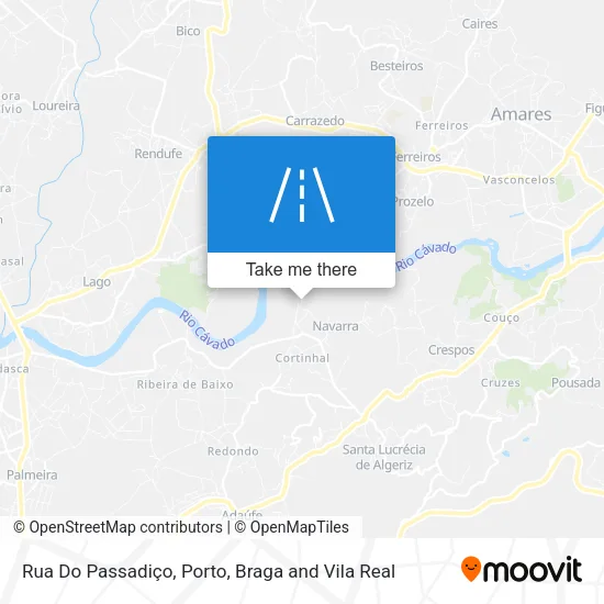 Rua Do Passadiço map