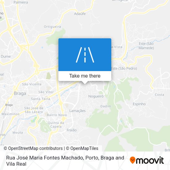 Rua José Maria Fontes Machado map