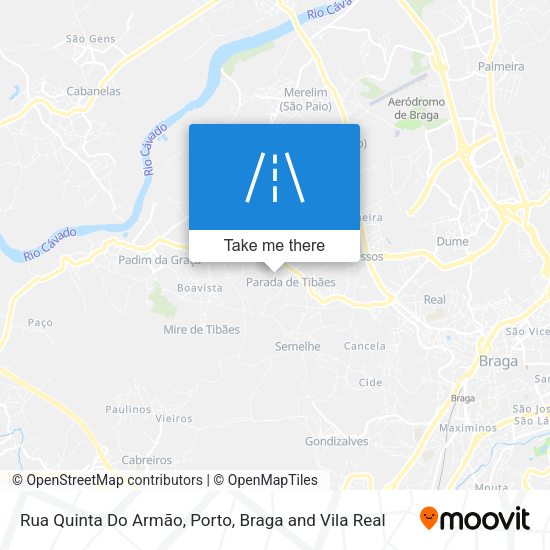 Rua Quinta Do Armão map
