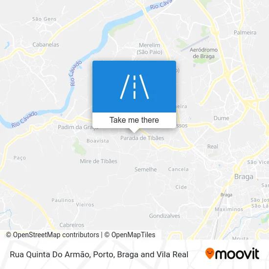 Rua Quinta Do Armão map
