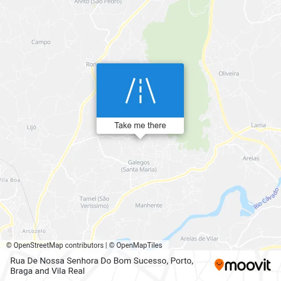 Rua De Nossa Senhora Do Bom Sucesso map
