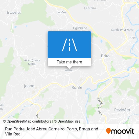Rua Padre José Abreu Carneiro map