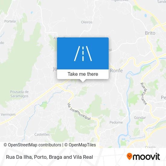 Rua Da Ilha map