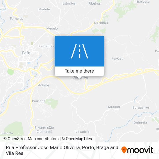 Rua Professor José Mário Oliveira map