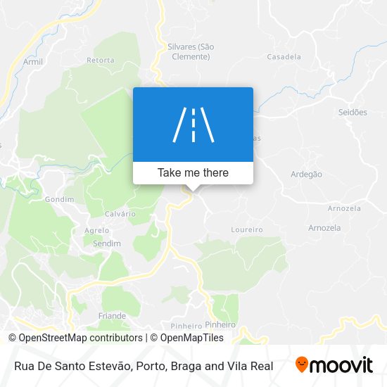 Rua De Santo Estevão map