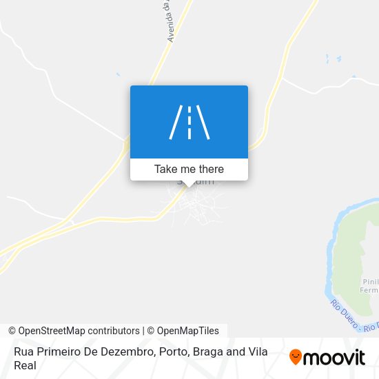 Rua Primeiro De Dezembro mapa