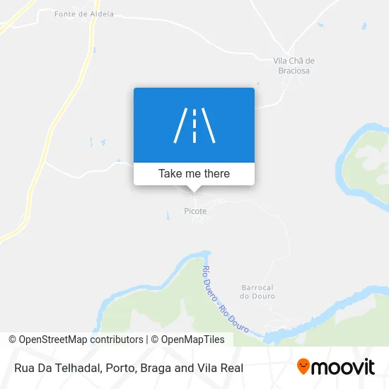 Rua Da Telhadal map
