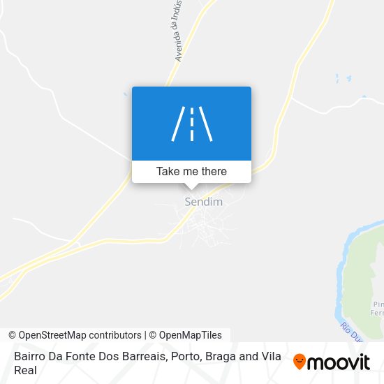 Bairro Da Fonte Dos Barreais mapa