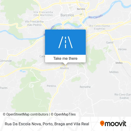 Rua Da Escola Nova map