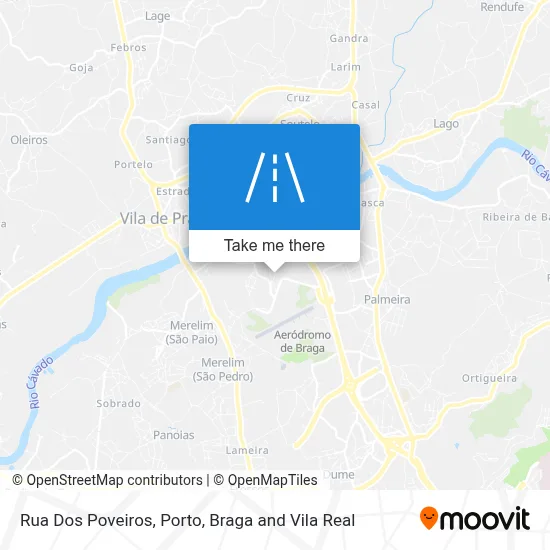 Rua Dos Poveiros map