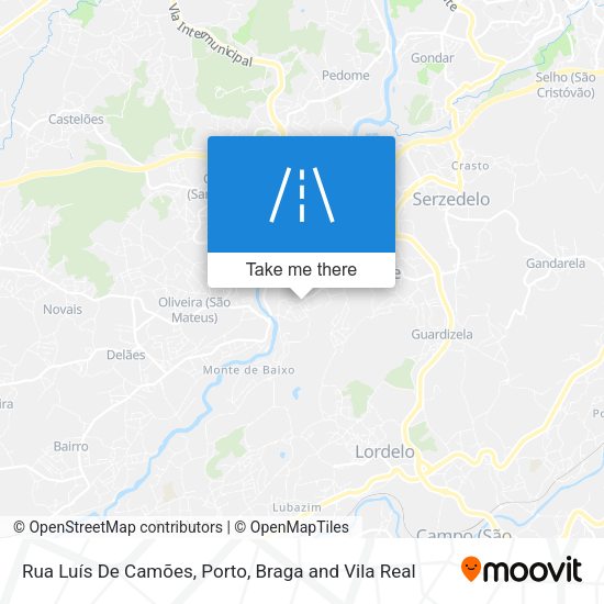 Rua Luís De Camões map