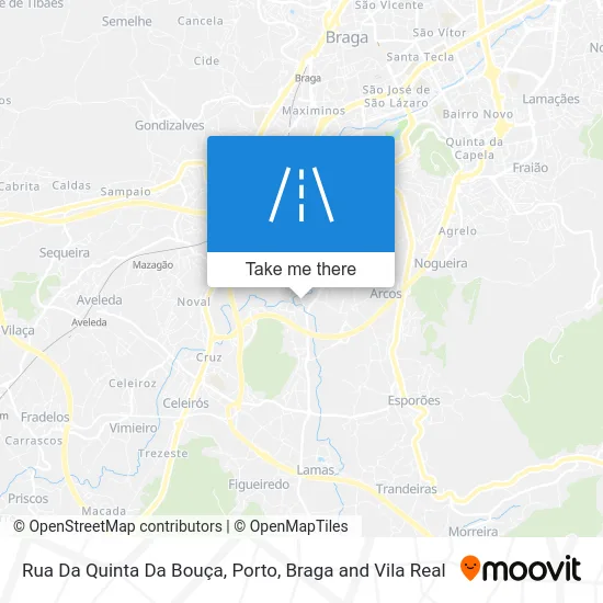 Rua Da Quinta Da Bouça map