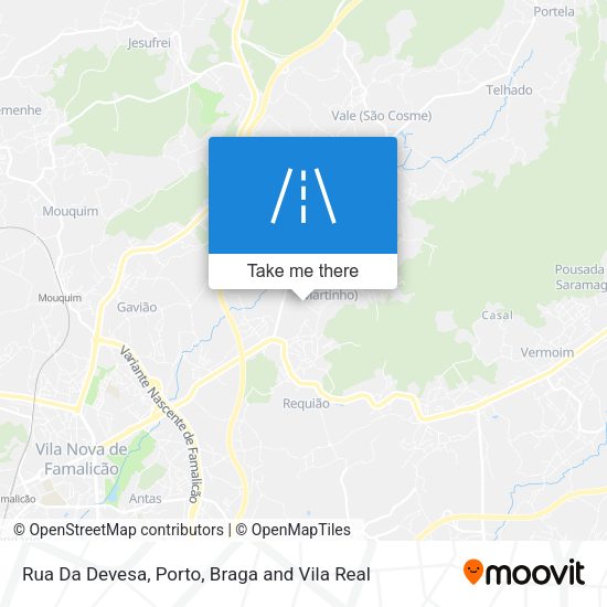 Rua Da Devesa map