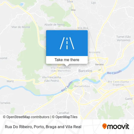 Rua Do Ribeiro map
