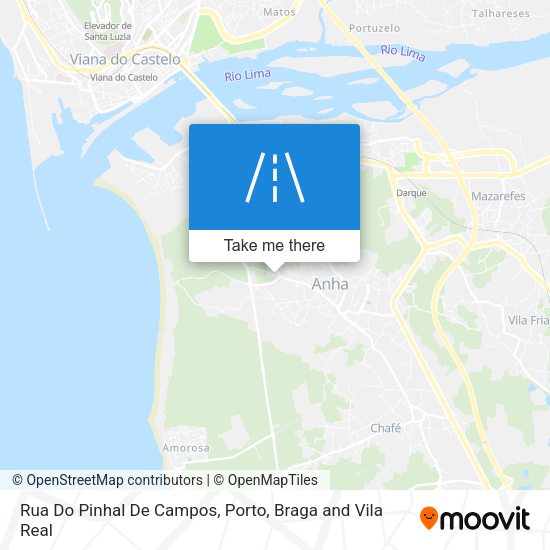 Rua Do Pinhal De Campos map