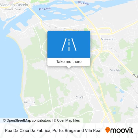 Rua Da Casa Da Fábrica map