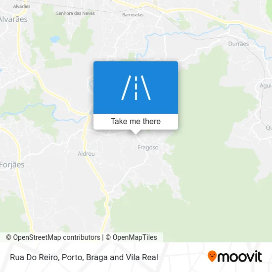 Rua Do Reiro map