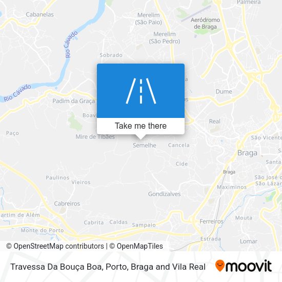 Travessa Da Bouça Boa mapa