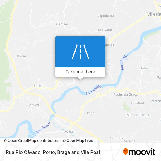 Rua Rio Câvado map