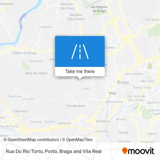 Rua Do Rio Torto map