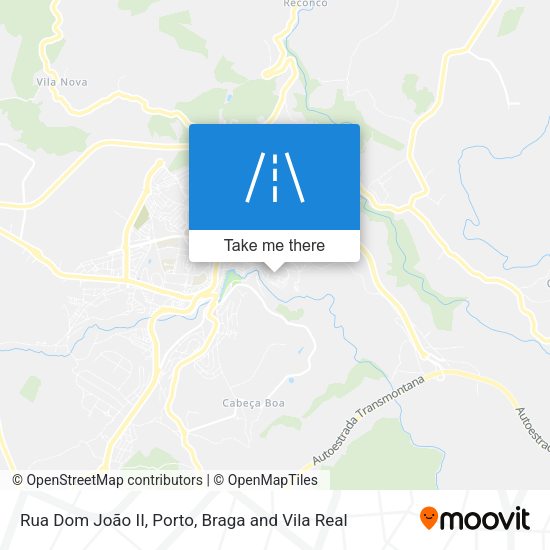 Rua Dom João II mapa