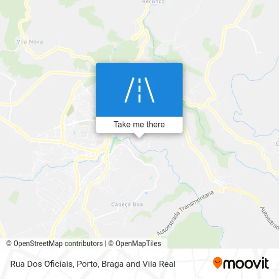 Rua Dos Oficiais map