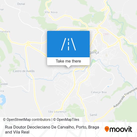 Rua Doutor Deocleciano De Carvalho mapa