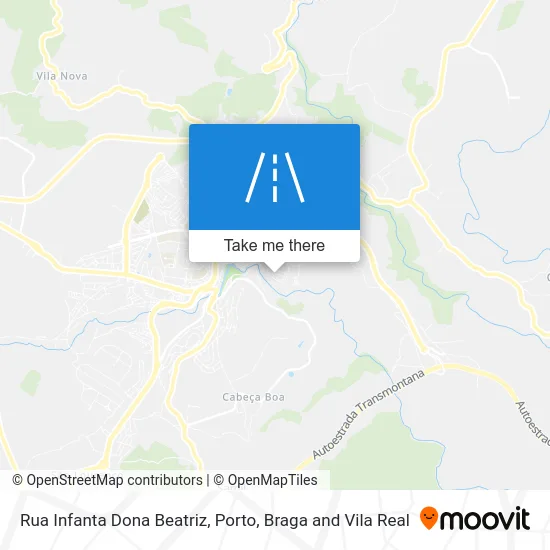 Rua Infanta Dona Beatriz map