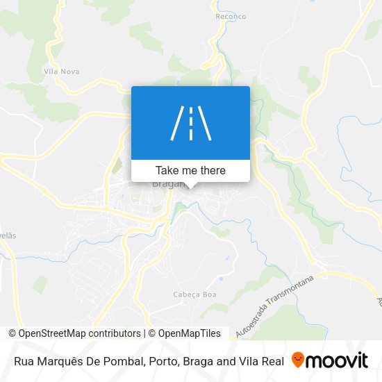 Rua Marquês De Pombal map