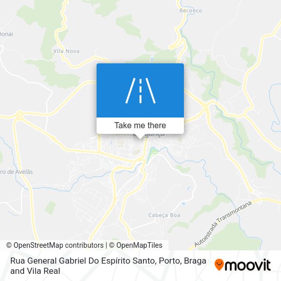 Rua General Gabriel Do Espírito Santo map