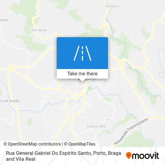 Rua General Gabriel Do Espírito Santo map
