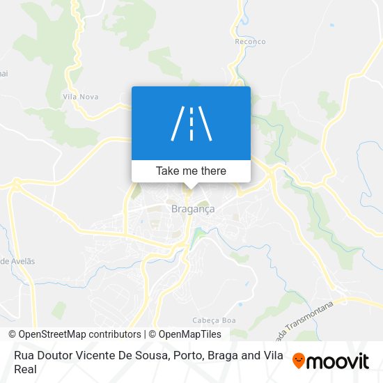 Rua Doutor Vicente De Sousa map
