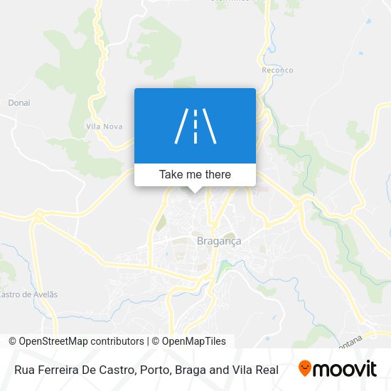 Rua Ferreira De Castro map