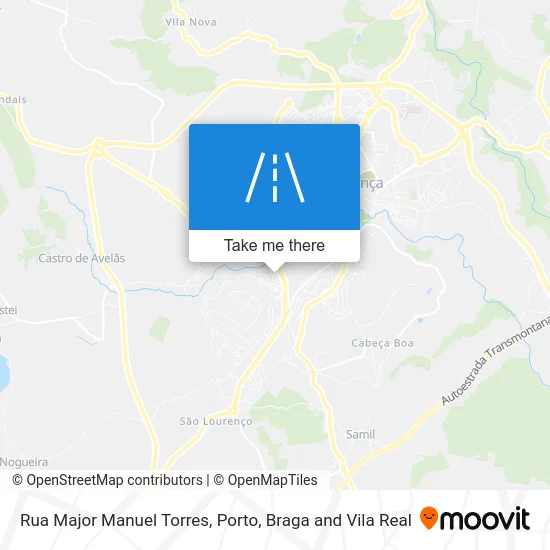 Rua Major Manuel Torres map
