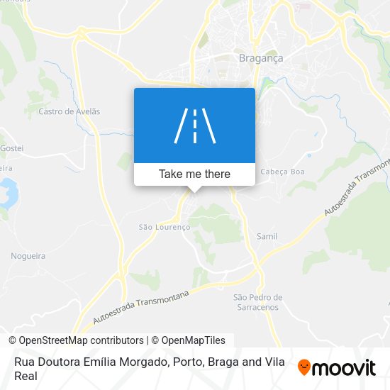 Rua Doutora Emília Morgado map