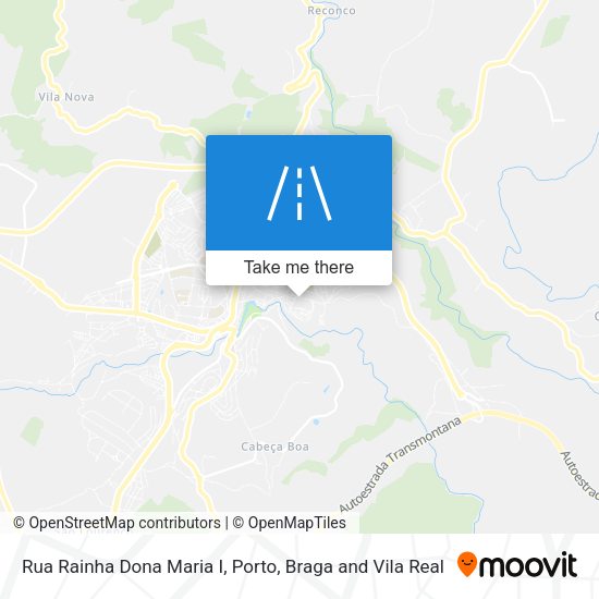 Rua Rainha Dona Maria I map