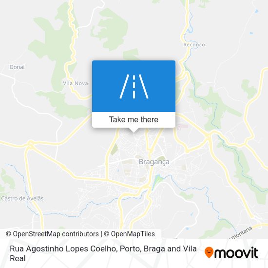 Rua Agostinho Lopes Coelho mapa