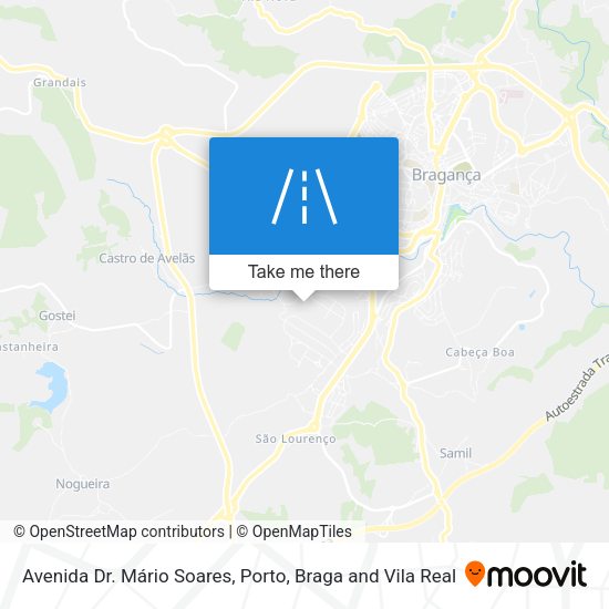 Avenida Dr. Mário Soares map