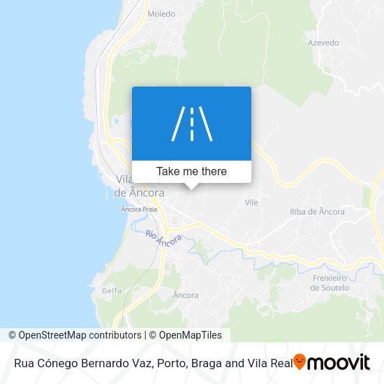 Rua Cónego Bernardo Vaz map