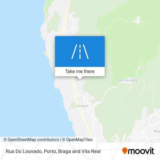 Rua Do Louvado map