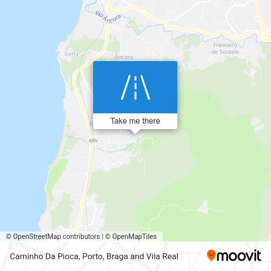 Caminho Da Pioca mapa
