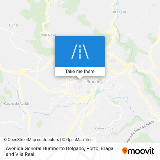 Avenida General Humberto Delgado mapa