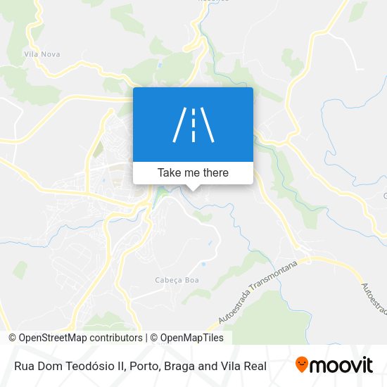 Rua Dom Teodósio II map