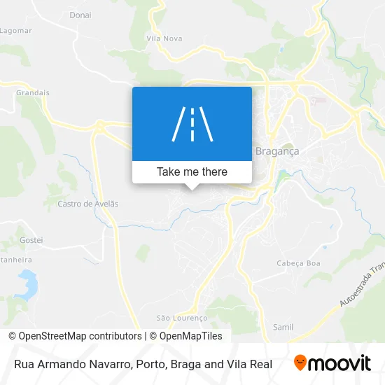 Rua Armando Navarro map