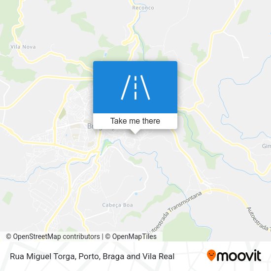 Rua Miguel Torga map