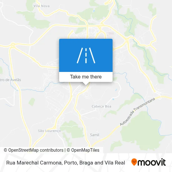 Rua Marechal Carmona map