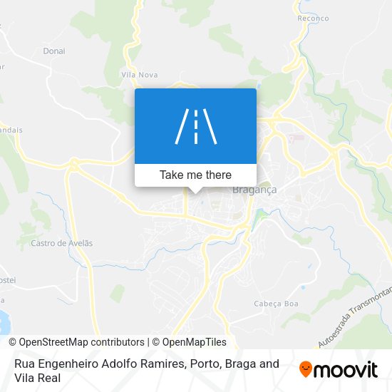 Rua Engenheiro Adolfo Ramires mapa