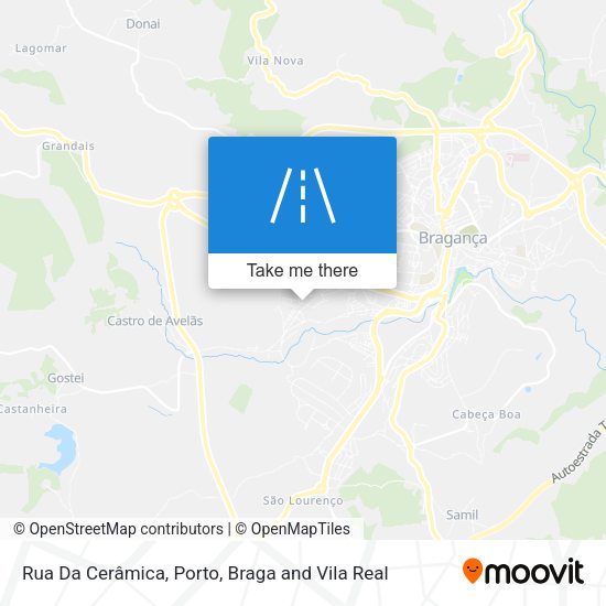 Rua Da Cerâmica map